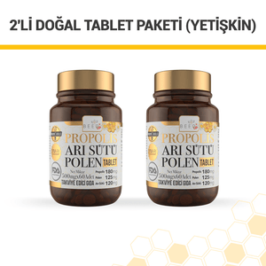 Beeo 2 Pack Natural Tablets Adult - EFENDINA PAZAR - beeo - 