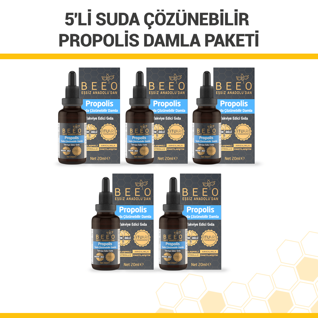 Beeo 5 Pack Water Soluble Drops - EFENDINA PAZAR - beeo - 