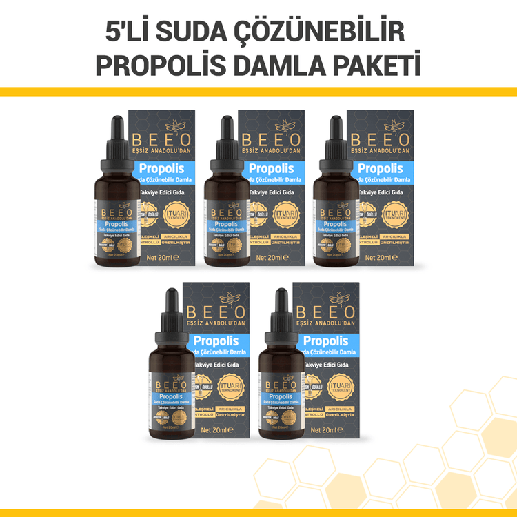 Beeo 5 Pack Water Soluble Drops - EFENDINA PAZAR - beeo - 