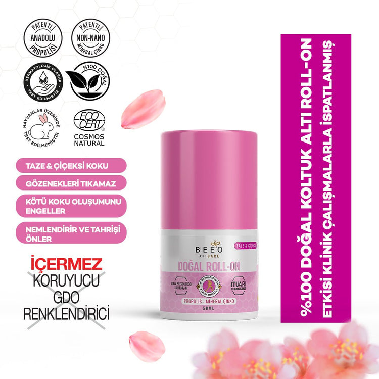 Beeo ApiCare Anatolian Propolis Roll on Deo for Women - EFENDINA PAZAR - beeo - 8681644701526