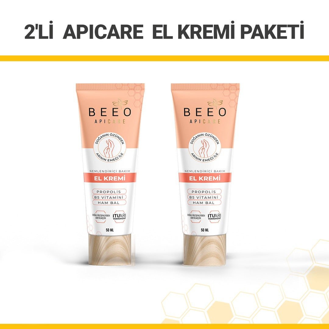 Beeo Apicare Hand Cream Pack of 2 - EFENDINA PAZAR - beeo - 