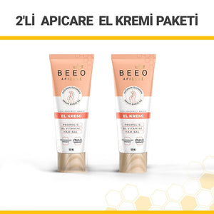 Beeo Apicare Hand Cream Pack of 2 - EFENDINA PAZAR - beeo - 