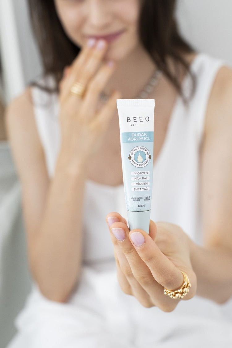 Beeo Apicare Propolis Raw Honey Lip Balm - EFENDINA PAZAR - beeo - 
