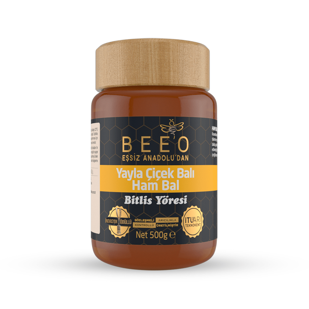 Beeo Bitlis Region Raw Honey 500 g - EFENDINA PAZAR - beeo - 