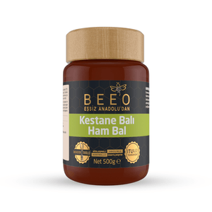 Beeo Chestnut Flower Honey Raw Honey 500 g - EFENDINA PAZAR - beeo - 
