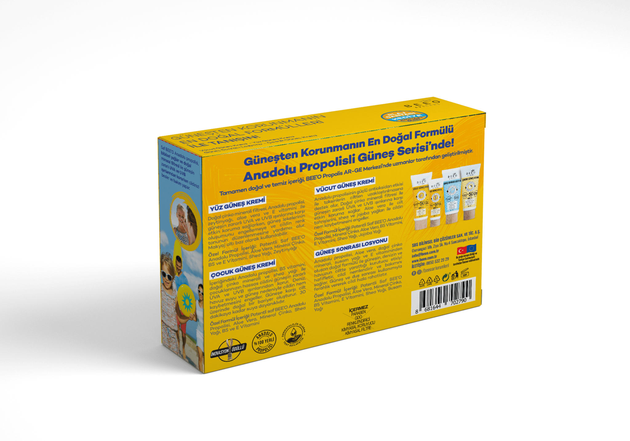 Beeo Family Sun Package With Gift Bag - EFENDINA PAZAR - beeo - 