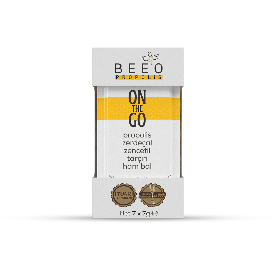 Beeo Propolis On the Go Box of 12 - EFENDINA PAZAR - beeo - 8681644701380