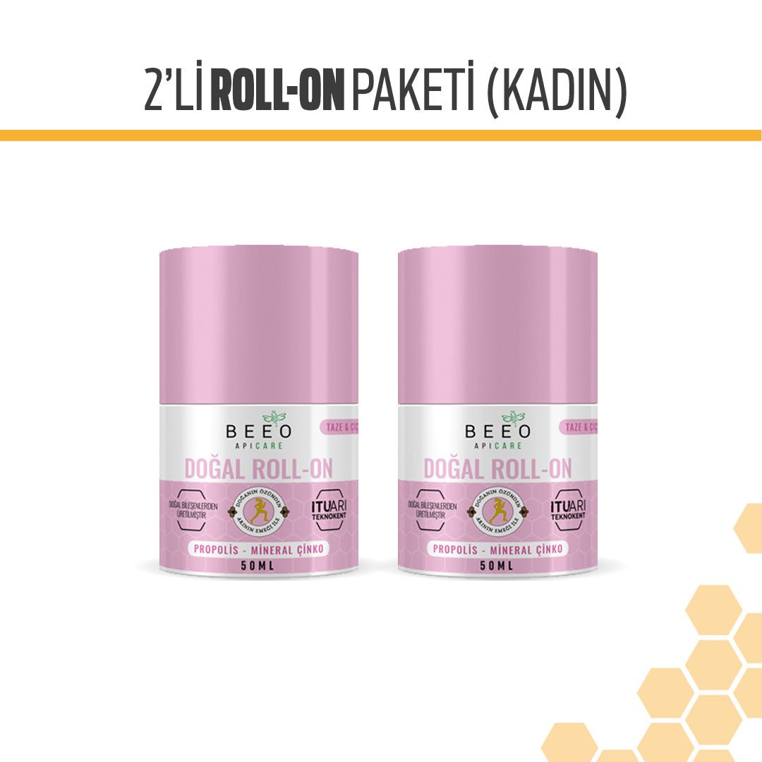 Beeo Roll On Pack of 2 Women - EFENDINA PAZAR - beeo - 