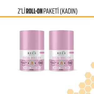 Beeo Roll On Pack of 2 Women - EFENDINA PAZAR - beeo - 
