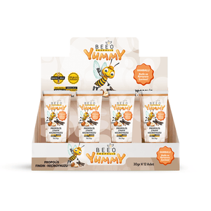 Beeo Yummy Propolis Hazelnut Carob 12 Pack - EFENDINA PAZAR - beeo - 