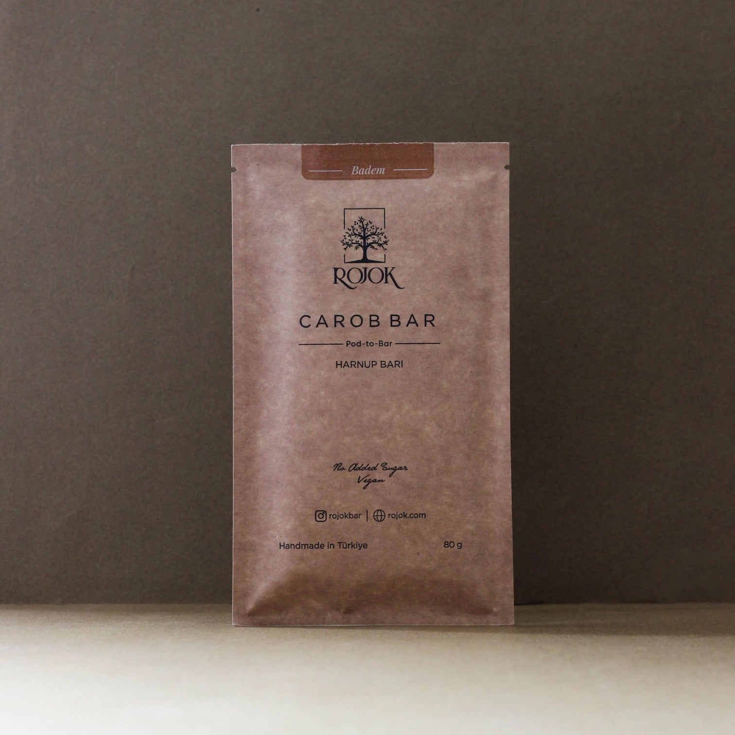 Carob Bar | almond - EFENDINA PAZAR - ROJOK - 