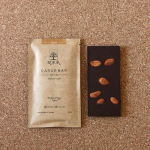 Carob Bar | almond - EFENDINA PAZAR - ROJOK - 