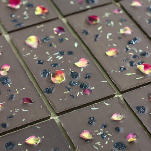 Carob Bar | Blueberry + Rose - EFENDINA PAZAR - ROJOK - 