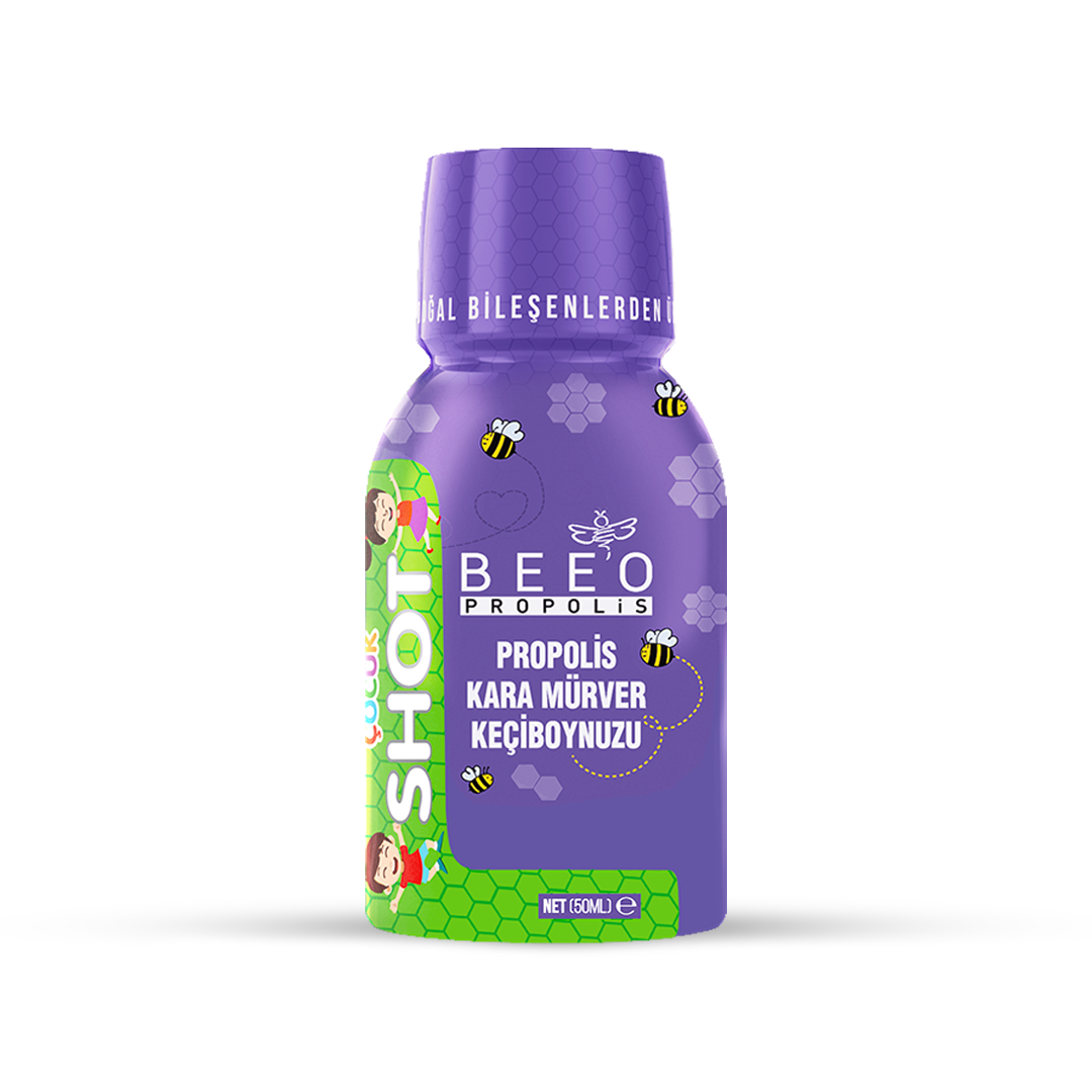 Beeo Propolis Black Elderberry Kids Shot 50 ml