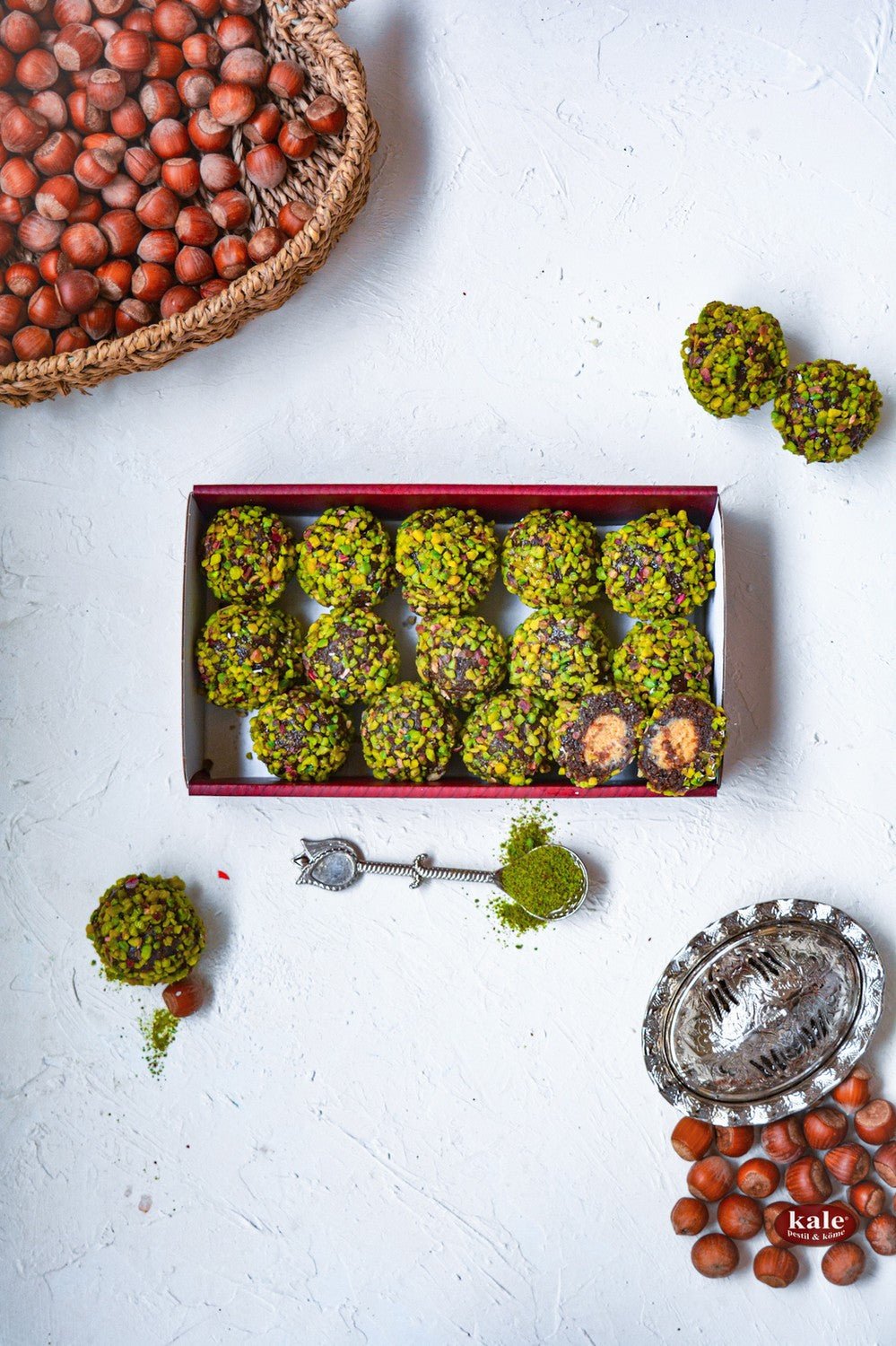Çoko Pestil with Pistachio - 500gr - EFENDINA PAZAR - KALE - 