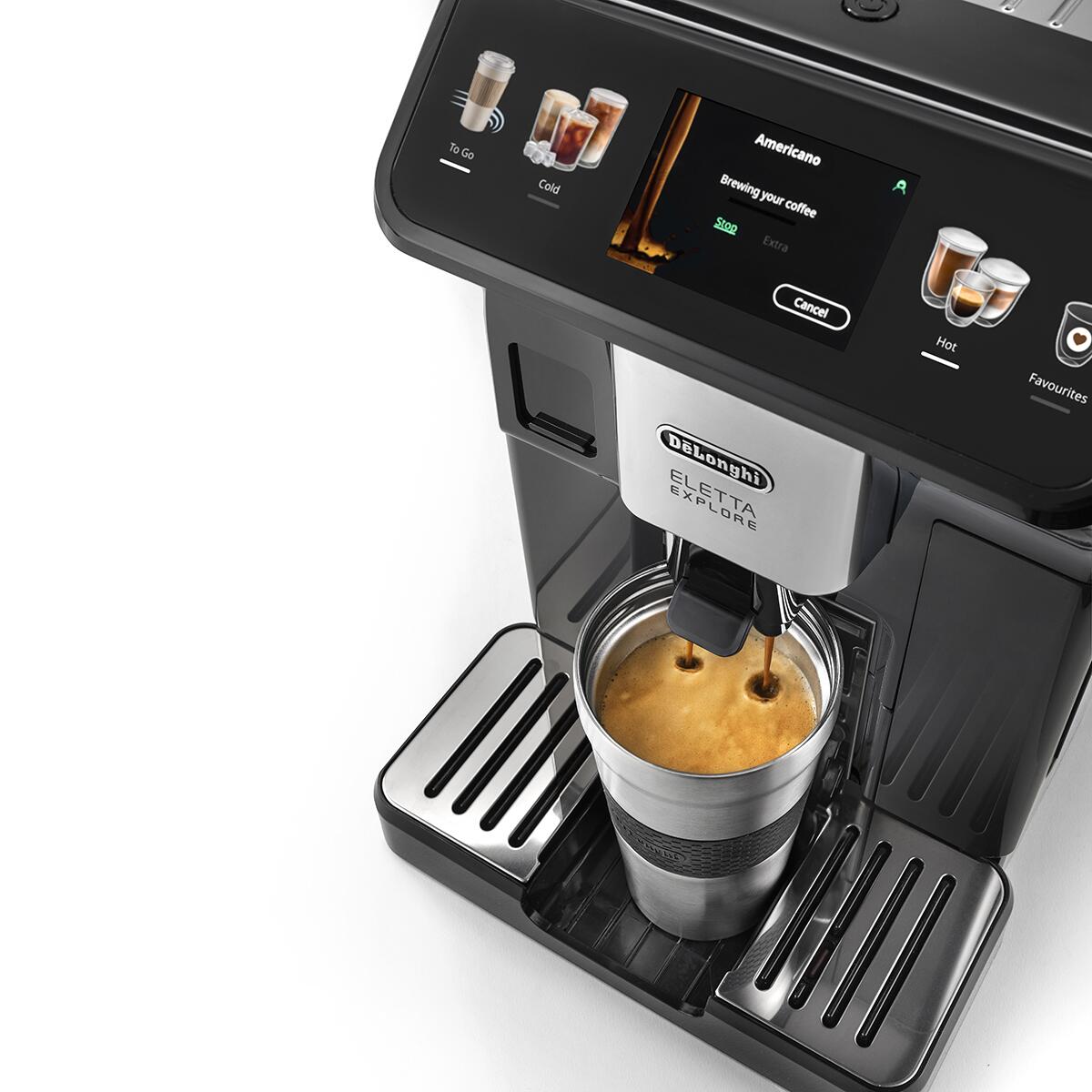 Delonghi Eletta Explore Fully Automatic Espresso Machine 5