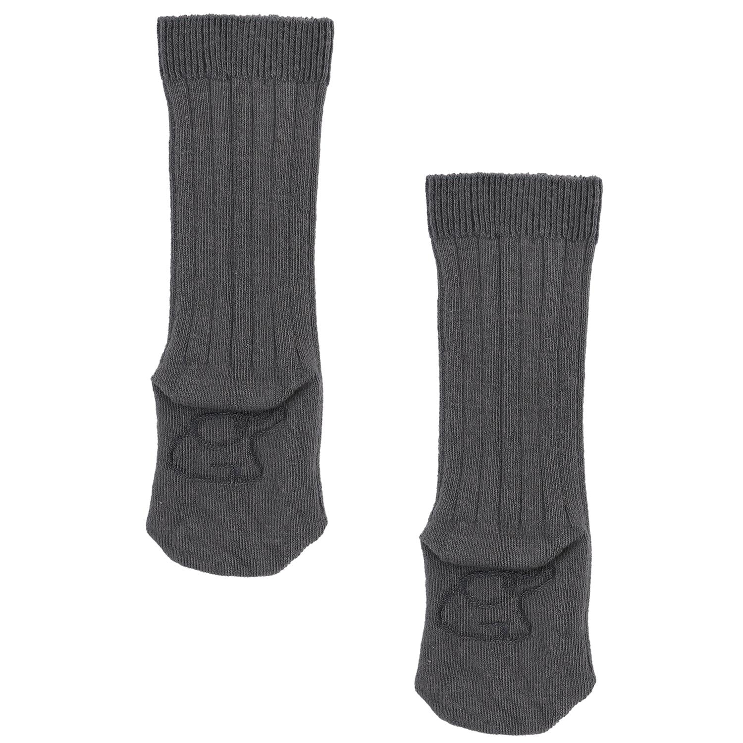 Double Breasted Hooded Cardigan Pants Socks Gift Set Blue - EFENDINA PAZAR - BABOO - 8691810009097