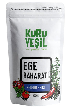 Kuru Yeşil Aegean Spices 100 g