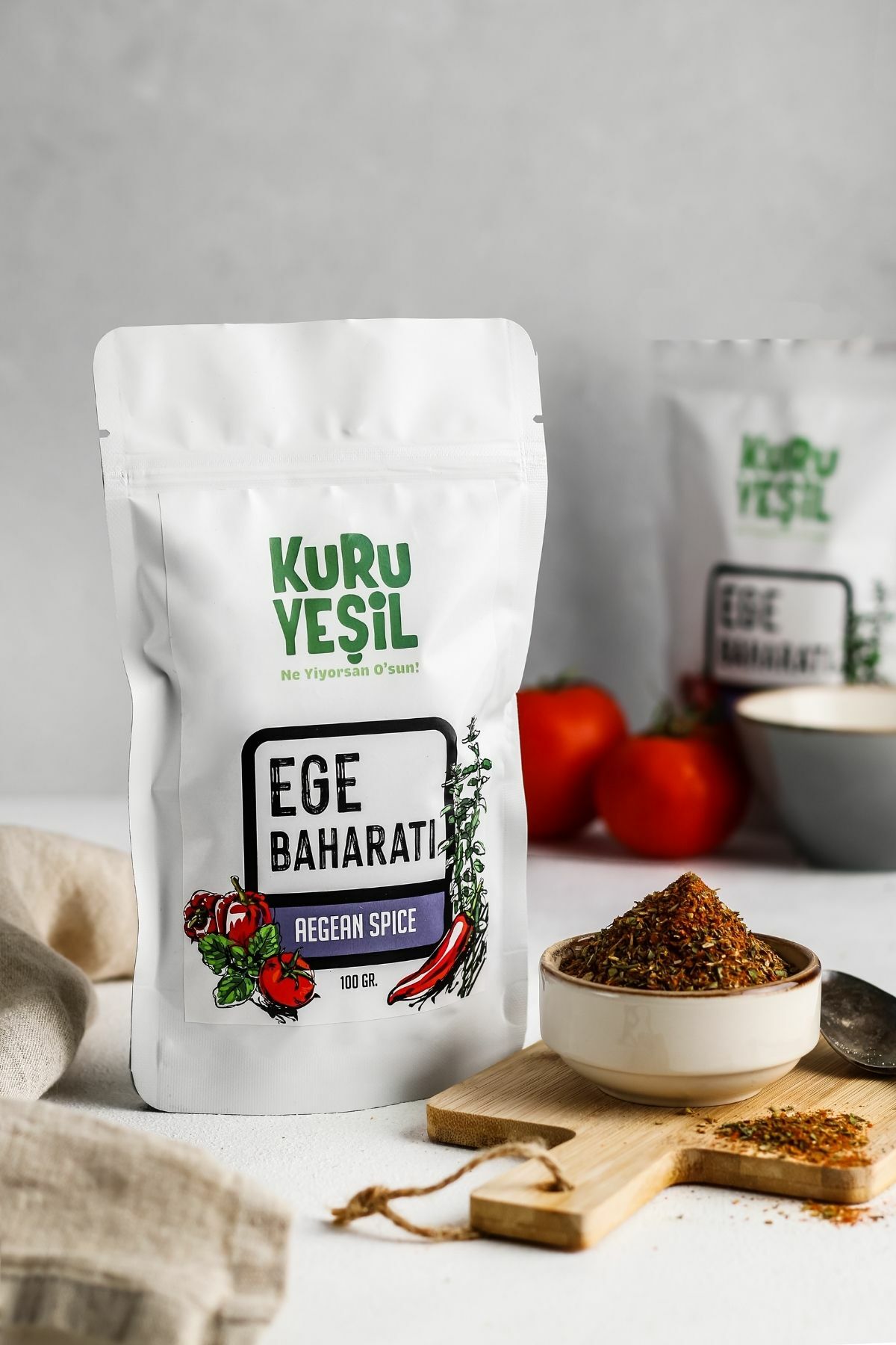 Kuru Yeşil Aegean Spices 100 g