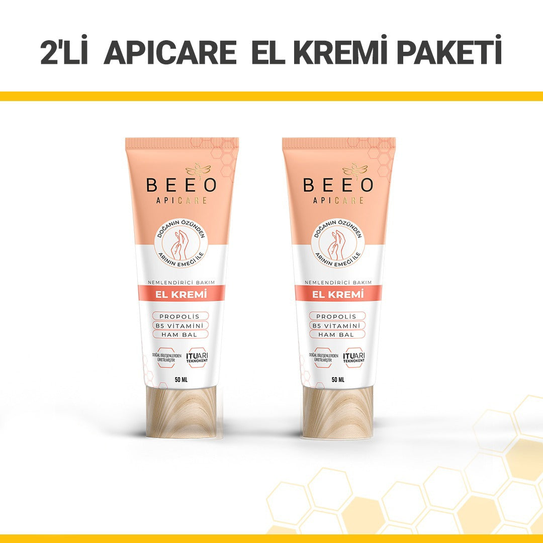 Beeo Apicare Hand Cream Pack of 2