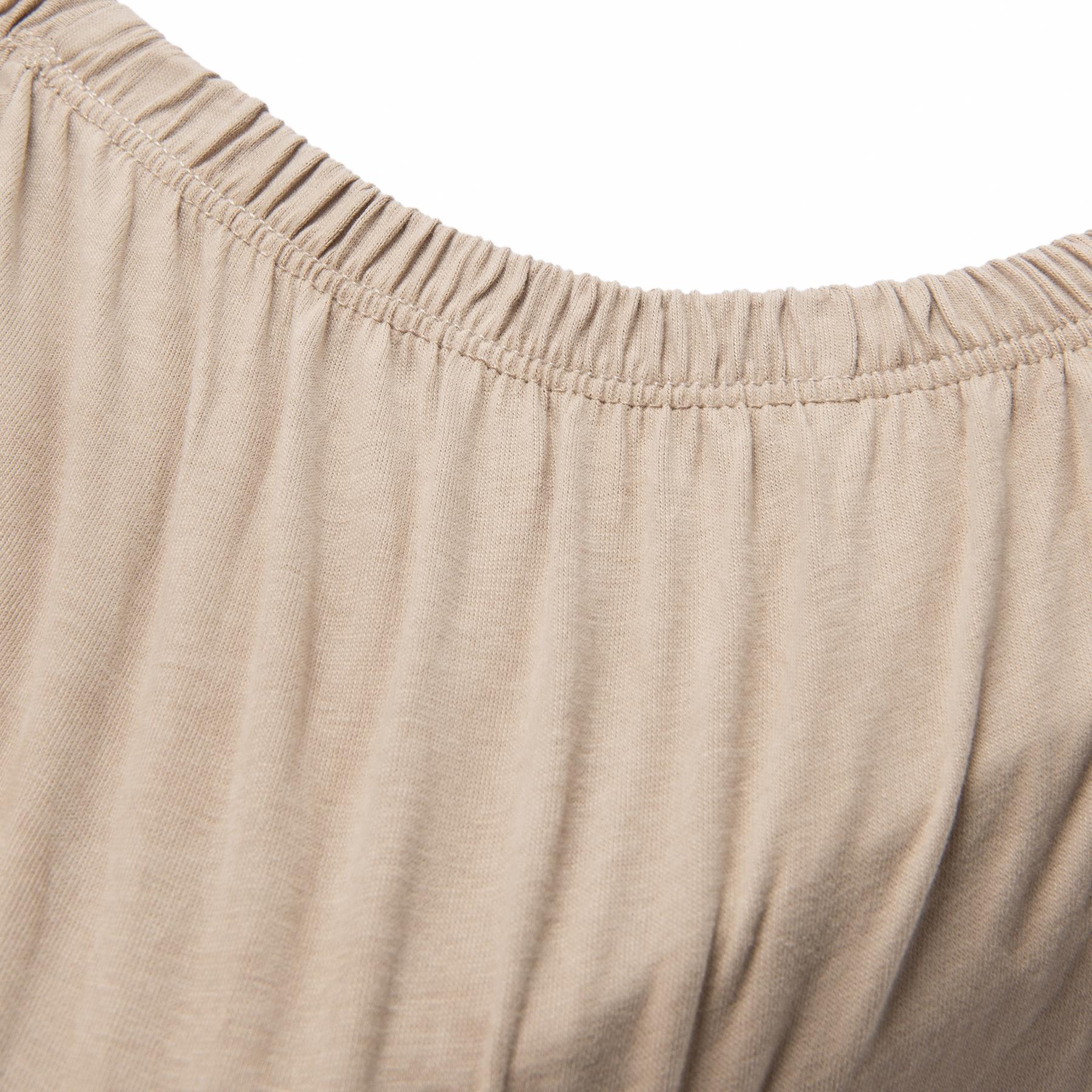 Elastic Organic Cotton Baby Bed Sheet Brown - EFENDINA PAZAR - BABOO - 8691810022720