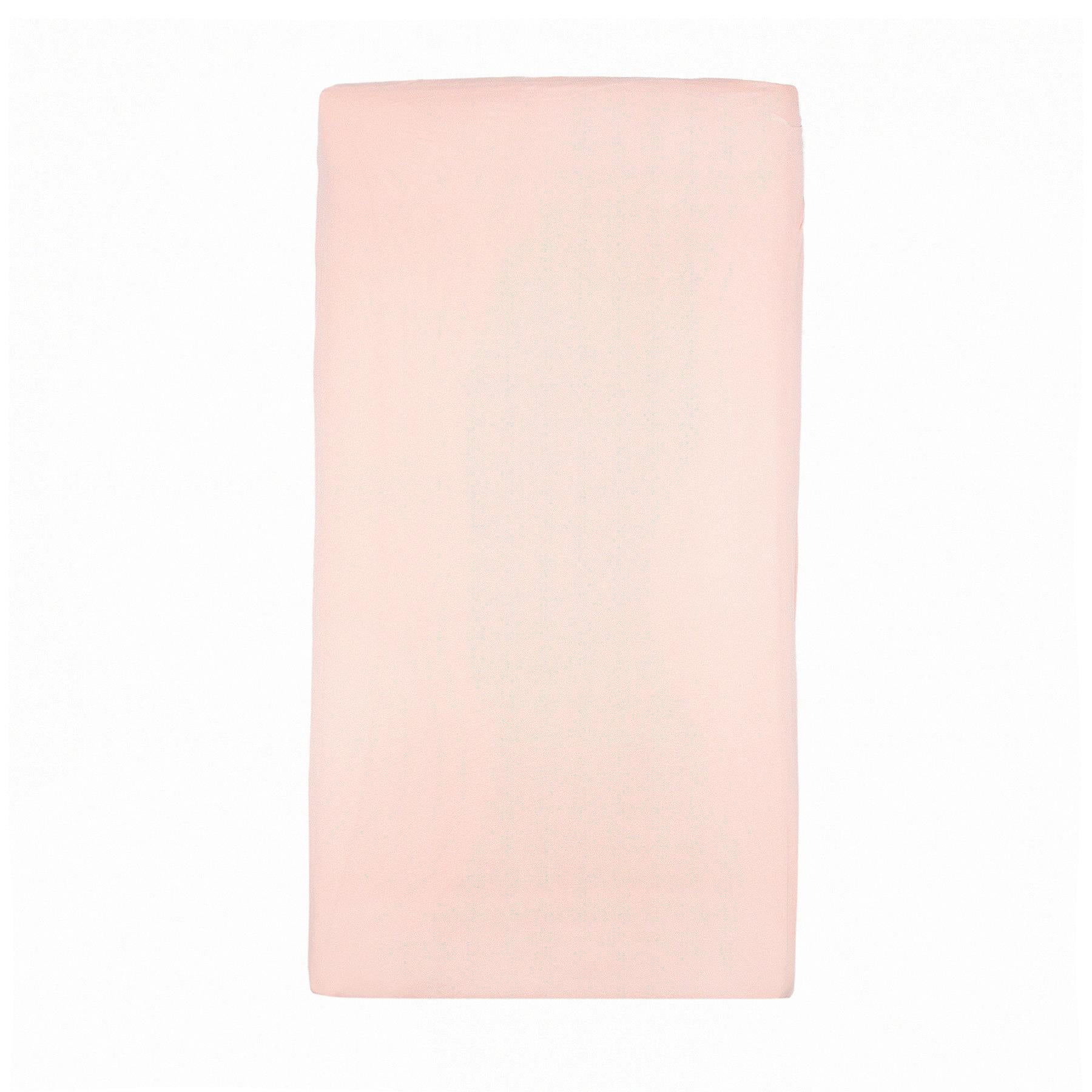 Elastic Organic Cotton Baby Bed Sheet Pink - EFENDINA PAZAR - BABOO - 8691810022201