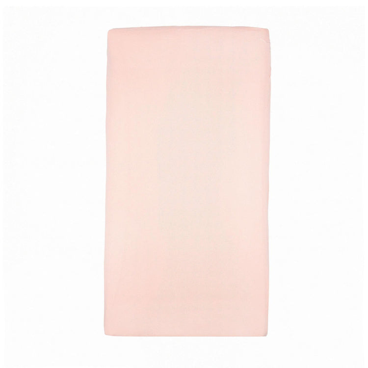 Elastic Organic Cotton Baby Bed Sheet Pink - EFENDINA PAZAR - BABOO - 8691810022201