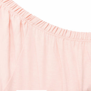 Elastic Organic Cotton Baby Bed Sheet Pink - EFENDINA PAZAR - BABOO - 8691810022201