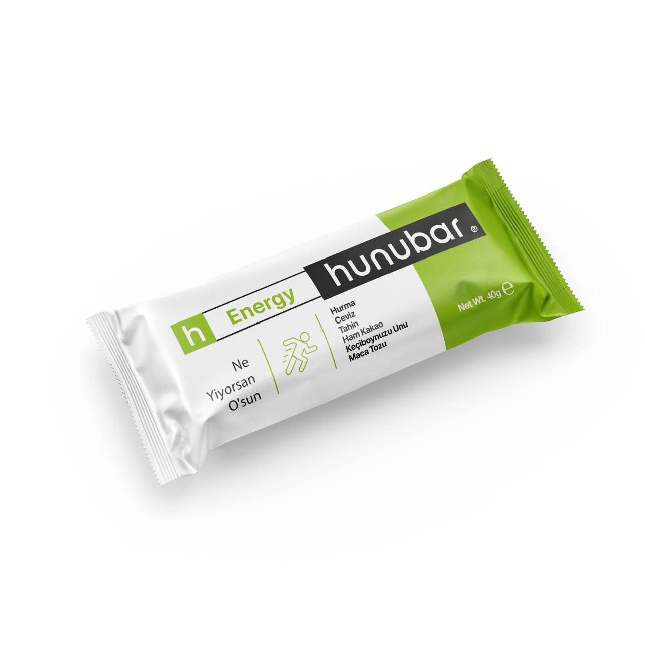 HUNUBAR - Energy Bar 40gr X 12 Pieces