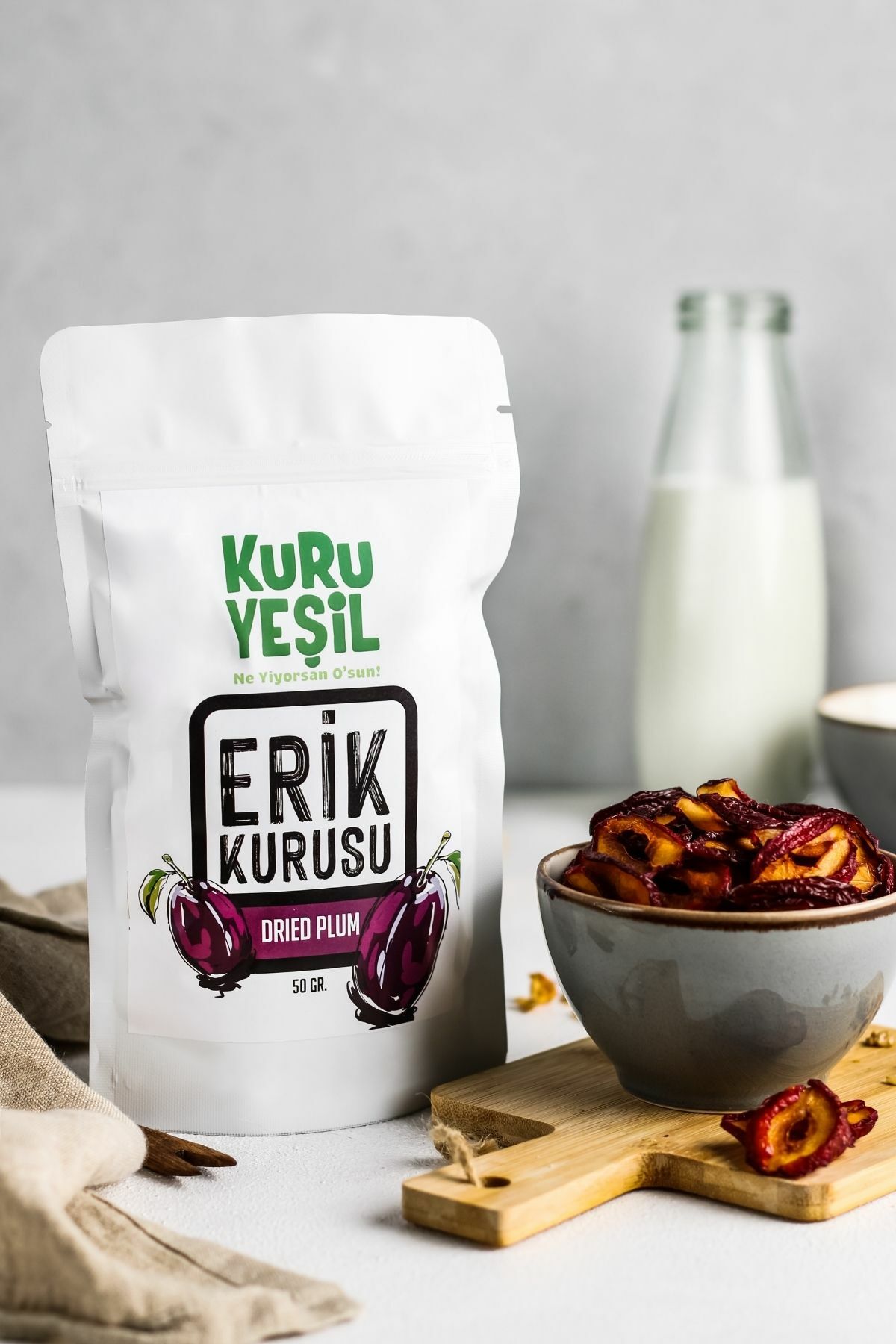 Kuru Yeşil New Season Dried Plum 3 pack 50 g