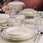 Evaliza Alaia Platinum 60 Piece Dinner Set for 12 Persons - EFENDINA PAZAR - EVALIZA - 8682408806464