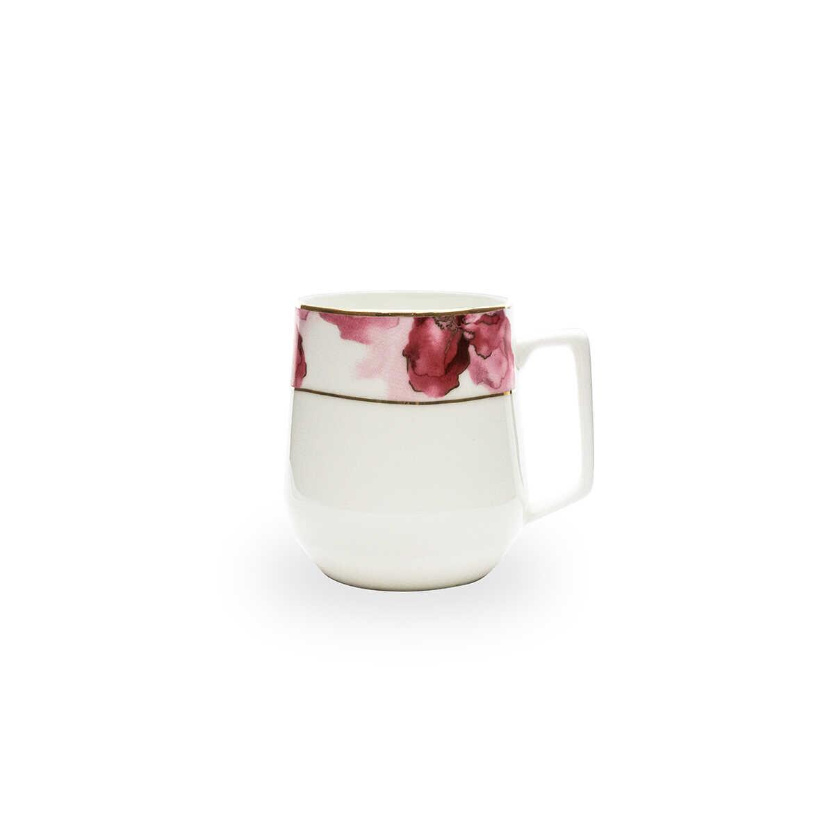 Evaliza Pink Flower Mug 350 ml