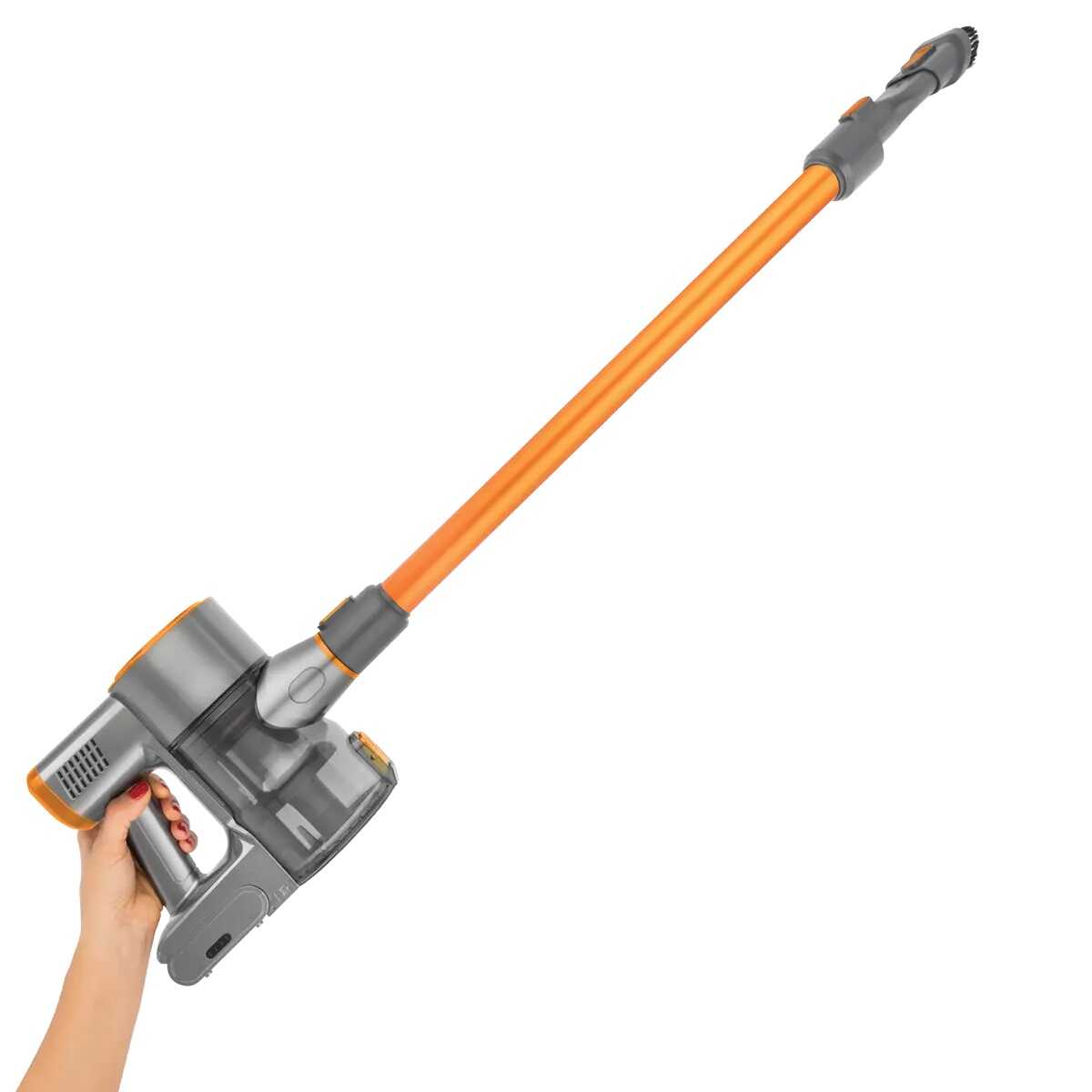 Fakir Inovator Vertical Rechargeable Wireless Vacuum Cleaner Orange - EFENDINA PAZAR - FAKIR - 8682511902893