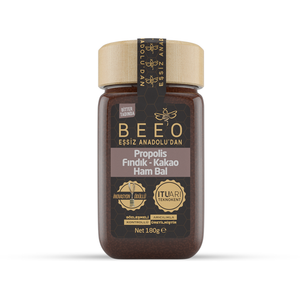 Beeo Cocoa Hazelnut Raw Honey Propolis Paste 180 g