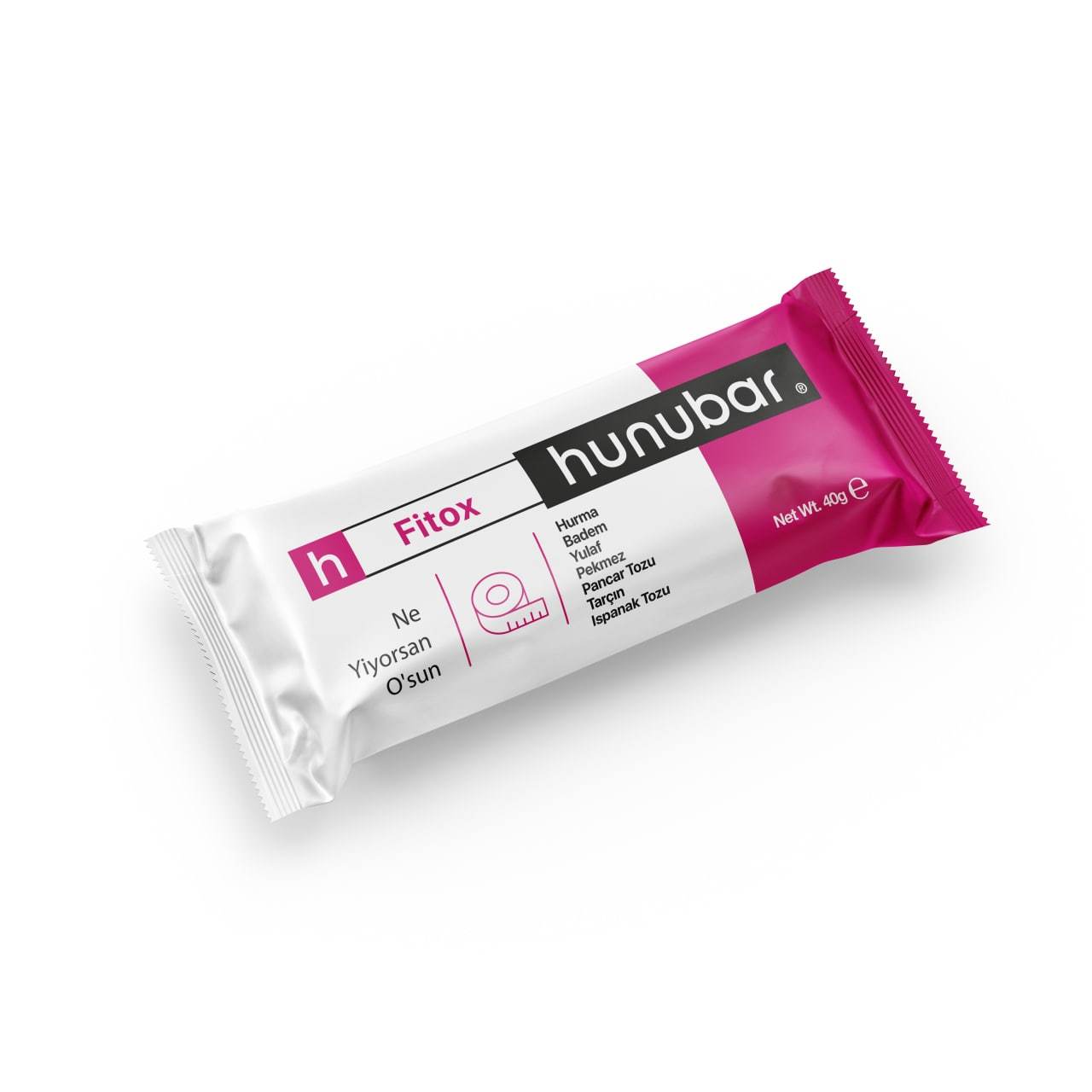 HUNUBAR - FITOX BAR 40 gr X 12 Pieces