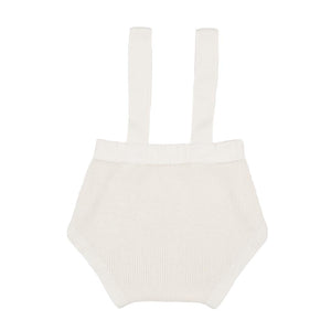 Frosted Organic Cotton Baby Knitted Jumpsuit Cream - EFENDINA PAZAR - BABOO - 8682291521185