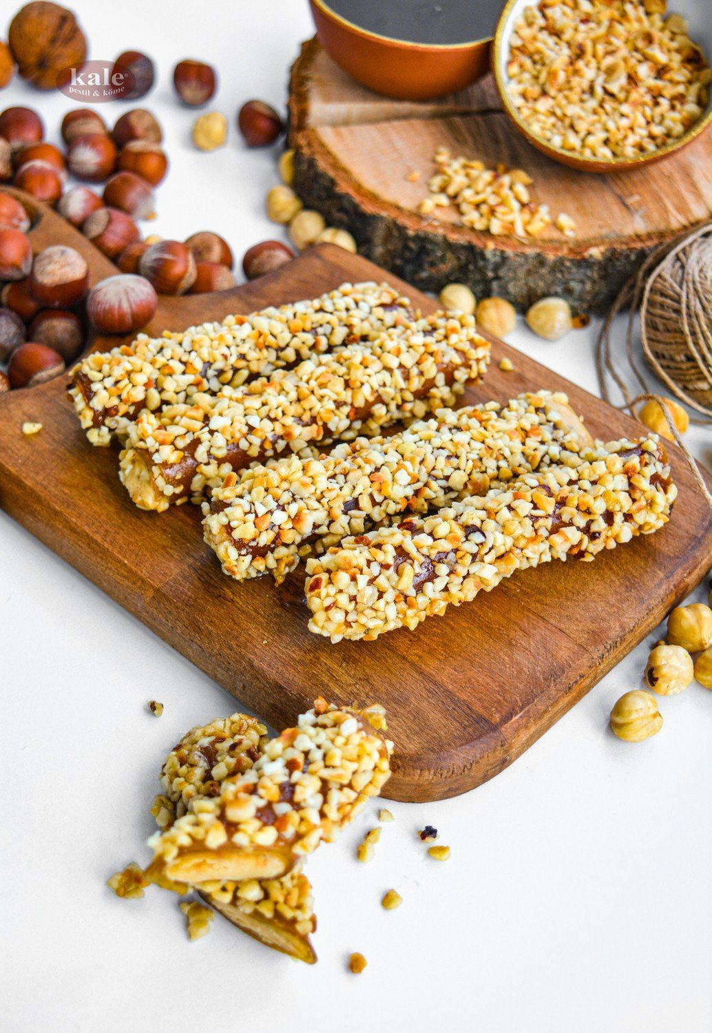 Gluten and Sugar - Free Hazelnut Roll Pestil - 600 gr - EFENDINA PAZAR - KALE - 