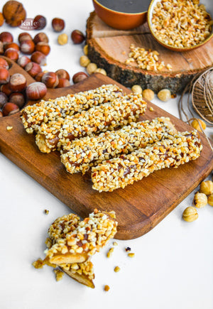 Gluten and Sugar - Free Hazelnut Roll Pestil - 600 gr - EFENDINA PAZAR - KALE - 