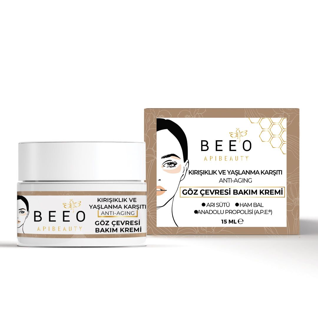 Beeo Anti Aging and Anti Wrinkle Eye Contour Care Cream with Propolis and Royal Jelly