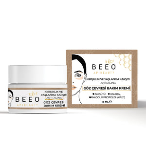 Beeo Anti Aging and Anti Wrinkle Eye Contour Care Cream with Propolis and Royal Jelly