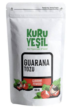 Kuru Yeşil Organic Guarana Powder 100 g