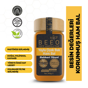 Beeo Hakkari Region Raw Honey 300 g