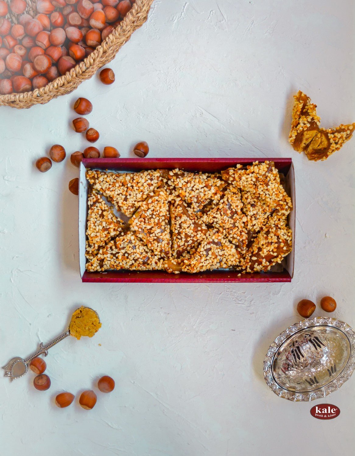Hazelnut Amulet Dessert - 1kg - EFENDINA PAZAR - KALE - 
