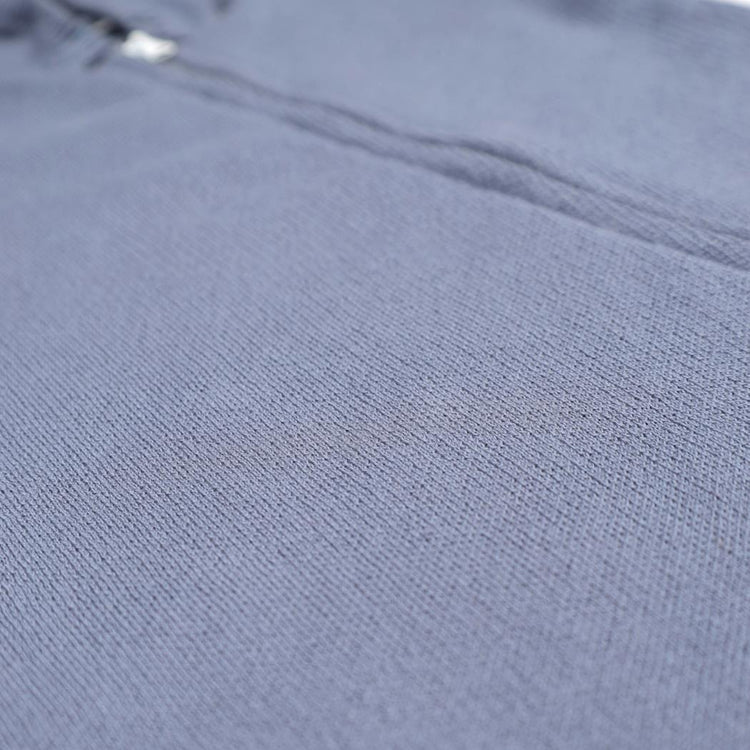 Hooded Patterned Organic Cotton Baby Knitted Jumpsuit Blue - EFENDINA PAZAR - BABOO - 8682291000130