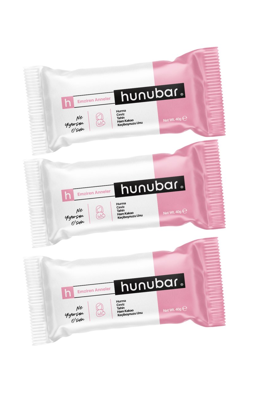 HUNUBAR - Nursing Mothers 40gr X 3 Pieces