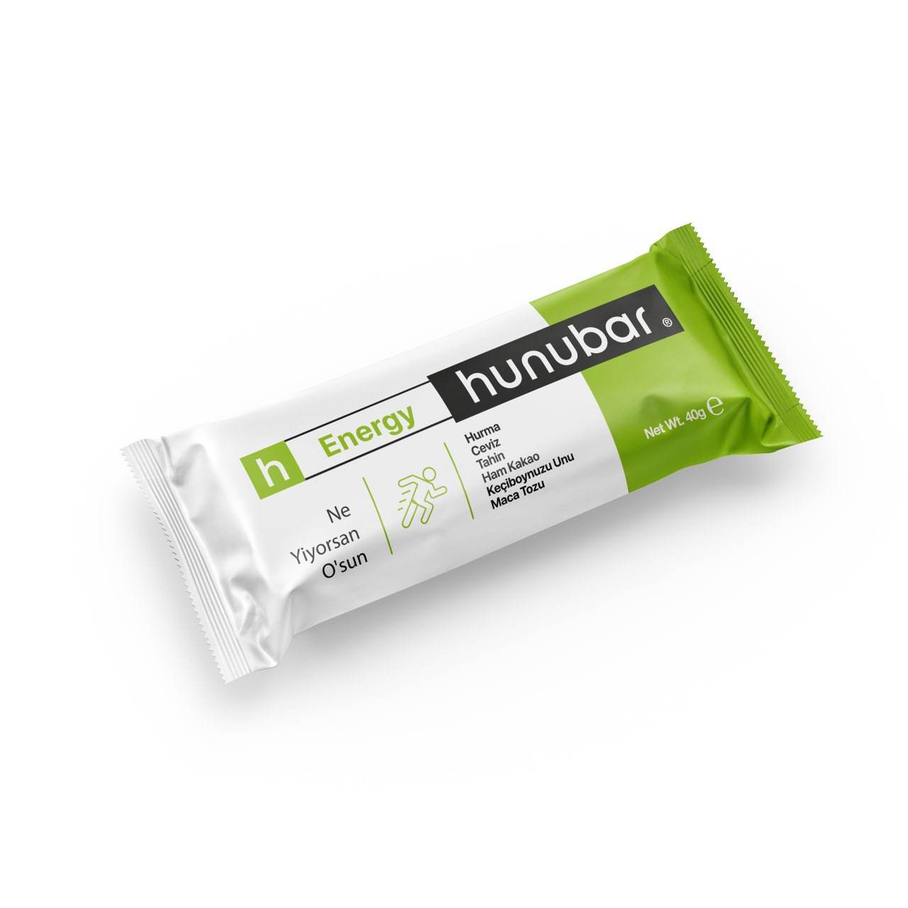HUNUBAR Energy Bar 40gr X 3 Pieces - EFENDINA PAZAR - Hunubar - 8683649320092