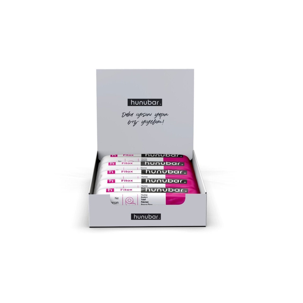 HUNUBAR - FITOX BAR 40 gr X 12 Pieces - EFENDINA PAZAR - Hunubar - 8681999041292