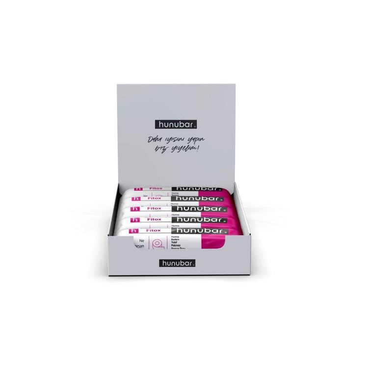 HUNUBAR - FITOX BAR 40 gr X 12 Pieces - EFENDINA PAZAR - Hunubar - 8681999041292