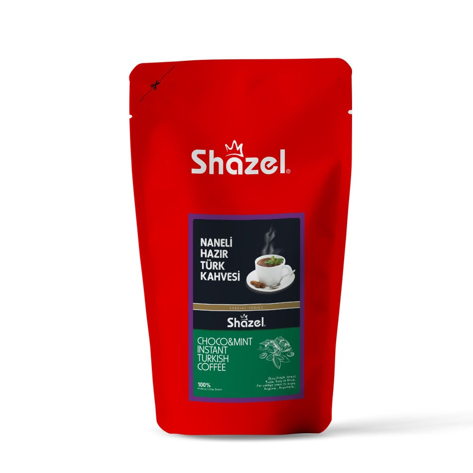 Shazel INSTANT TURKISH COFFEE WITH MINT 1000g DOYPACK 