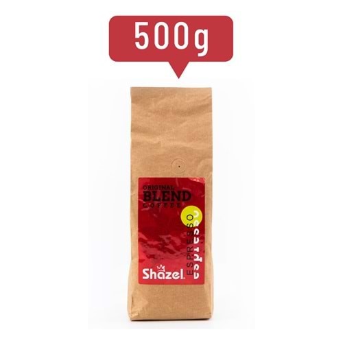 Shazel Espresso Özel Karışımlı Fasulye 500 Gr